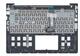 Клавиатура для ноутбука Asus VivoBook (S400CA, S451, S401) Black, с топ панелью (Silver), RU - фото 3, миниатюра