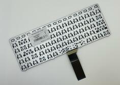 Купить Клавиатура для ноутбука Asus EEE PC 1201, 1215, 1225, U20, VX6 Eee PC Lamborghini Black, (No Frame) RU