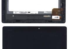 Купить Матрица с тачскрином (модуль) для Asus Transformer TF300 без ревизии черный с рамкой
