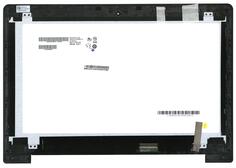 Купить Матрица с тачскрином (модуль) для ноутбука Asus S400 черный. Сняты с ноутбуков