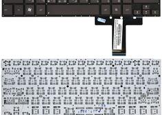 Купить Клавиатура для ноутбука Asus (UX31A) Black, (No Frame), RU (горизонтальный энтер)