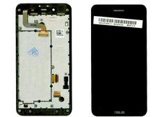 Купить Матрица с тачскрином (модуль) для Asus PadFone mini 4.3 черный с рамкой
