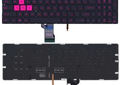 Купить Клавиатура для ноутбука Asus ROG (GL502VM) с подсветкой (Light), Black, (No Frame) RU