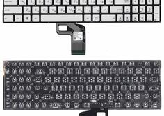 Купить Клавиатура для ноутбука Asus (UX560UA) Silver с подсветкой, (No Frame) RU