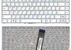 Купить Клавиатура для ноутбука Asus EEE PC 1201, 1215, 1225, U20, VX6 Eee PC Lamborghini White, (No Frame) RU