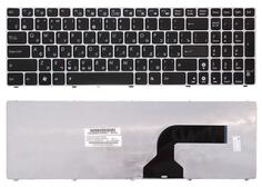 Купить Клавиатура для ноутбука Asus K52 K53 G73 A52 G60 Black, (Silver Frame) RU