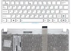 Купить Клавиатура для ноутбука Asus EEE PC 1011, 1015, 1016, 1018, 1025, X101 White, (White Frame) RU