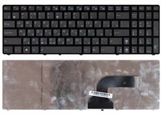 Купить Клавиатура для ноутбука Asus K52 K53 G73 A52 G60 Black, (Black Frame) RU