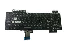 Купить Клавиатура для ноутбука Asus Gaming FX504 с подсветкой (Red Light), Black, RU