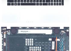 Купить Клавиатура для ноутбука Asus (N76V) Black, с подсветкой (Light), (Silver TopCase), RU